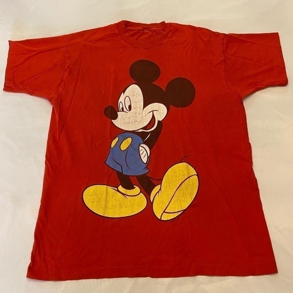 Disney Other - DISNEY 90’s Vintage Mickey T-Shirt, Single Stitch